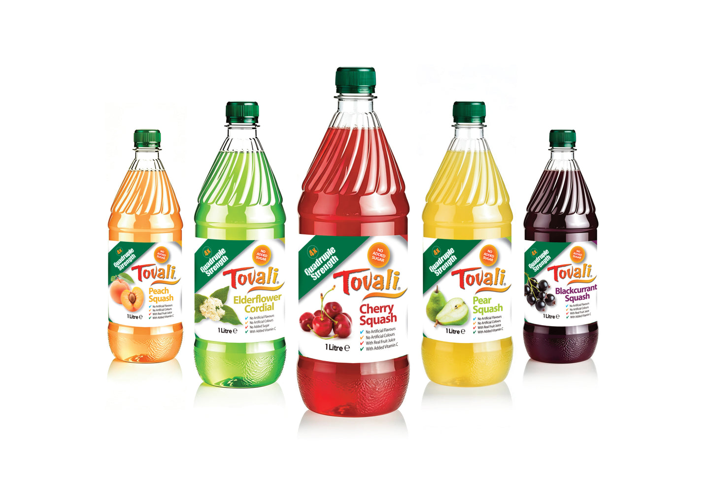 'NEW for Summer 2026' Quadruple Strength - Orchard Fruits Mixed Box added Vitamin C - 12 x 1 Litre