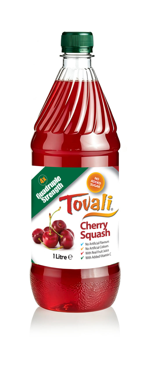 New 'Cherry squash' Quadruple Strength (4X) with added Vitamin C